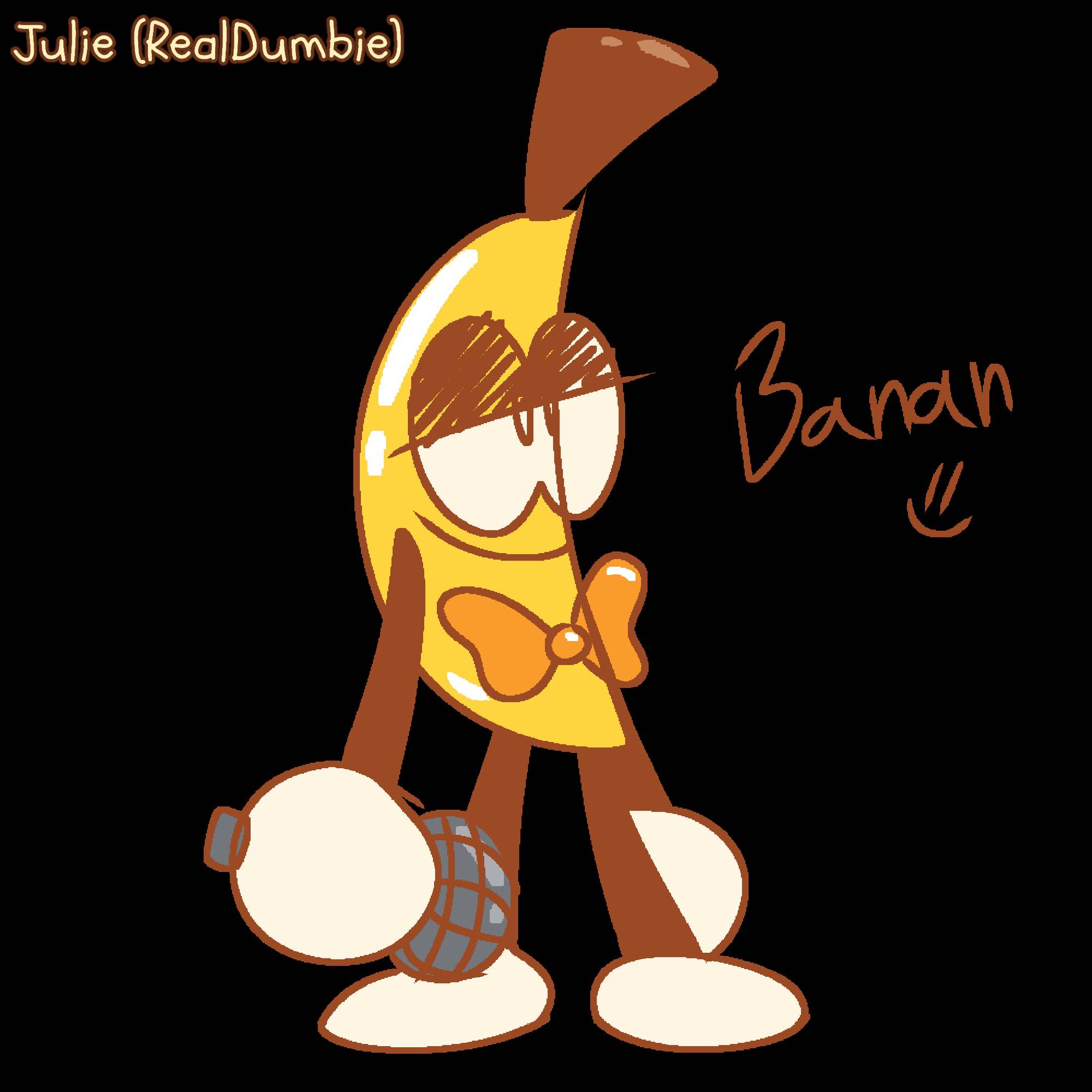 Banana from Shovelware Brain Game! by TerryTenderson on DeviantArt