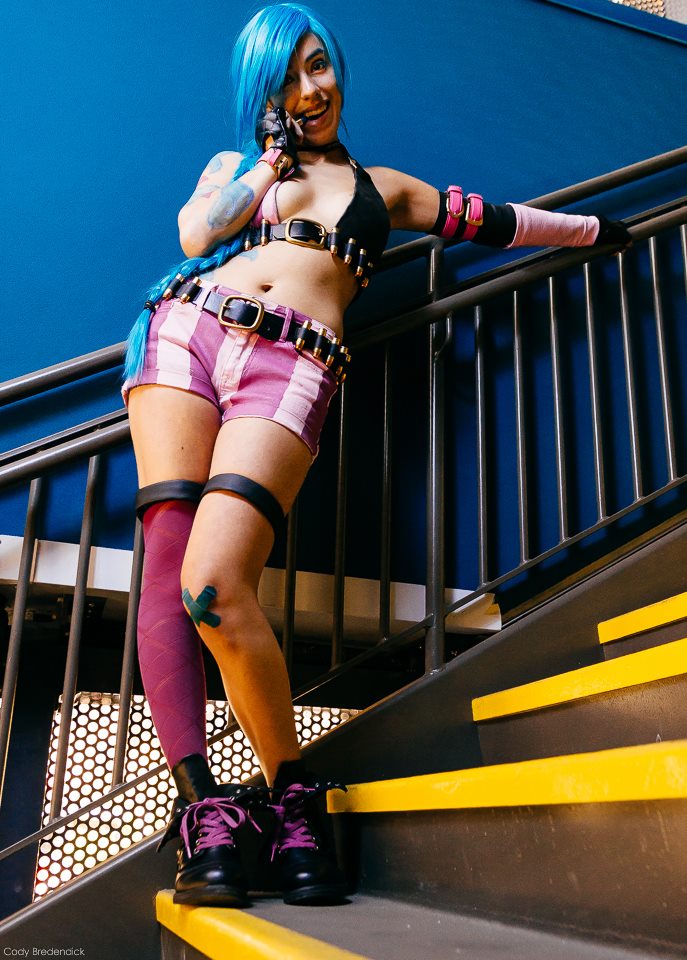 Jinx cosplay!