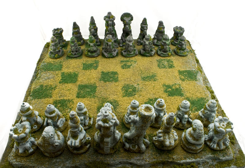 Jungle Garden Chess Set