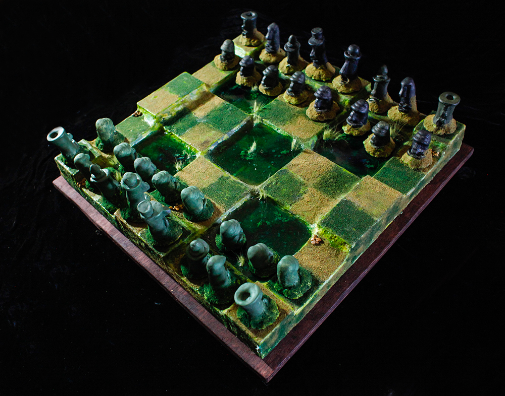 Rapa Nui Chess Set