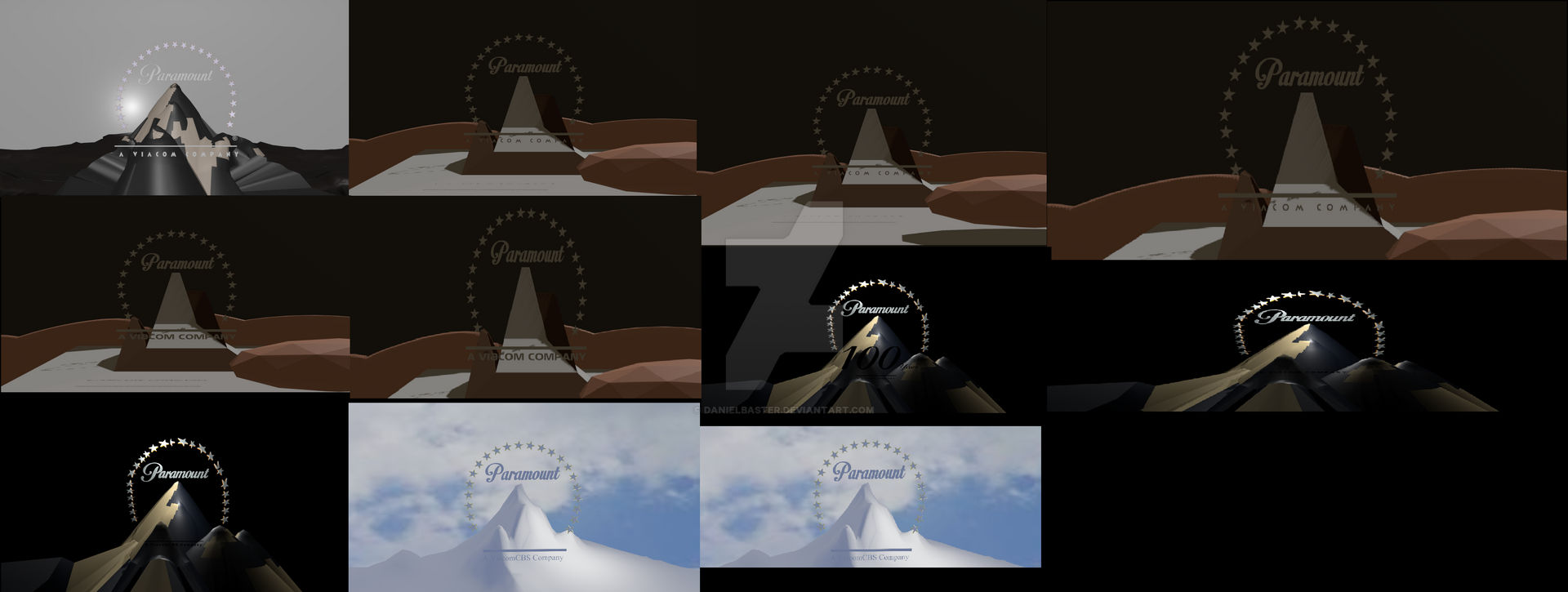 Paramount Pictures Logo Remakes V2 by Danielbaster on DeviantArt