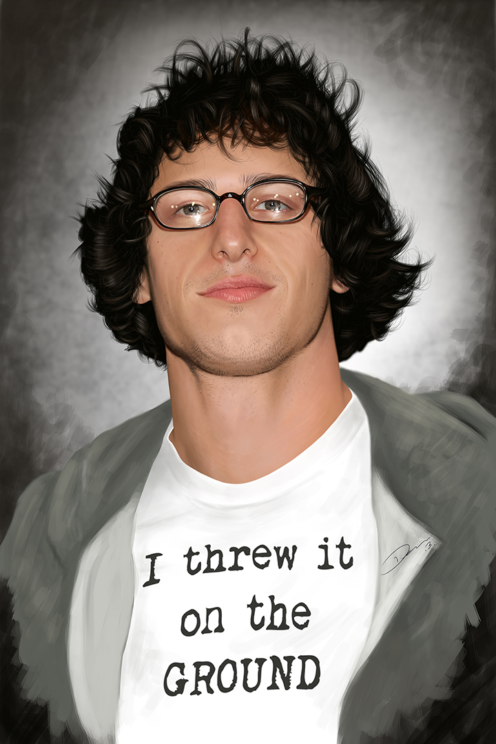 Andy Samberg Painting