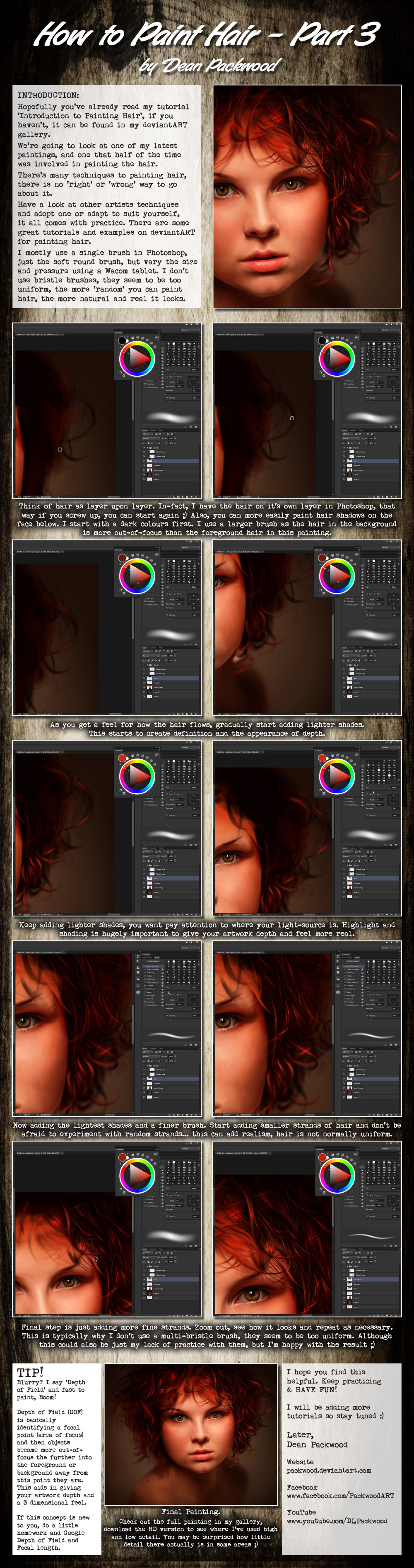 Painting Hair - Part 3