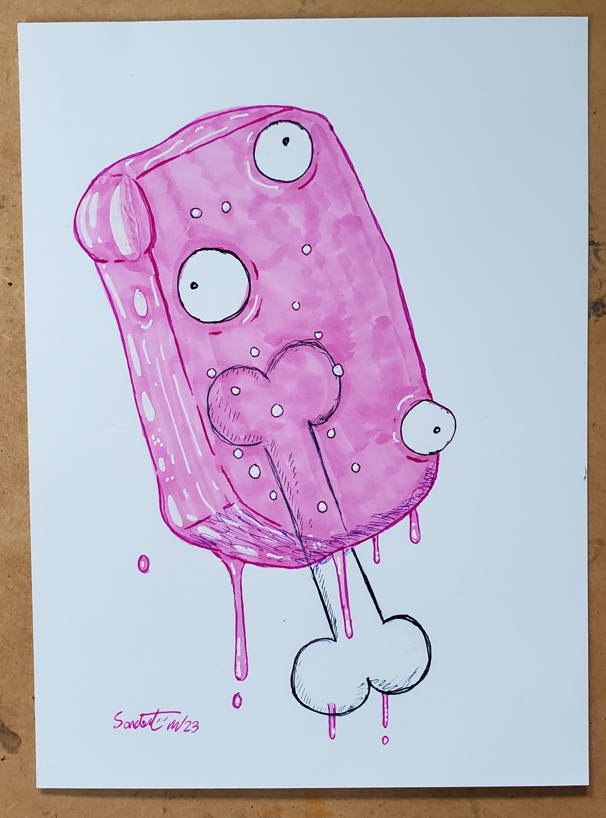 Scribble Beast - Slime Pop by Sandertoons on DeviantArt