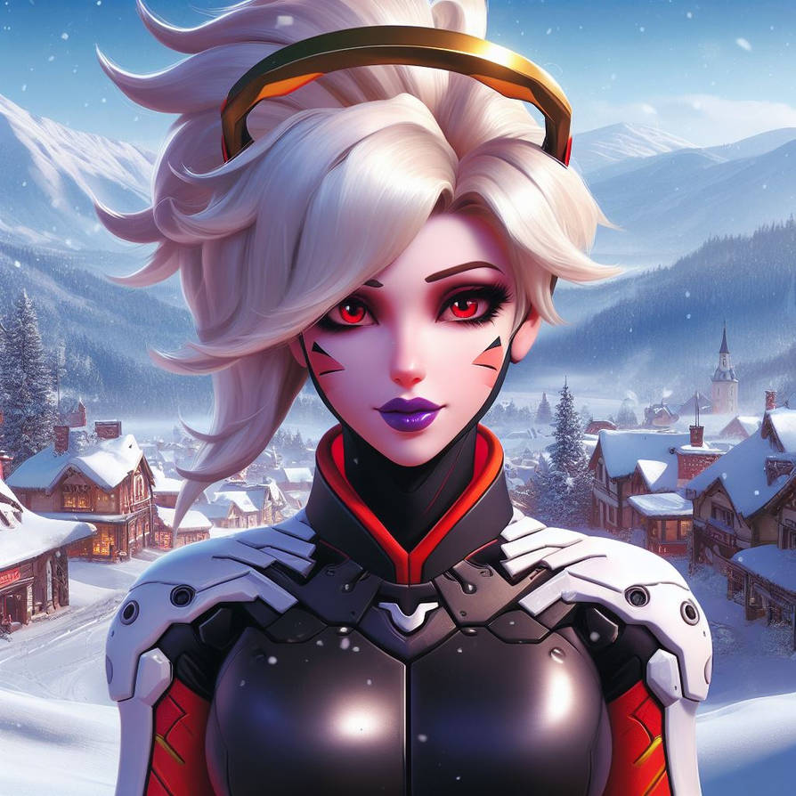 Unmercy Standing In Snow Village By UnMercyFan On DeviantArt unmercy-standing-in-snow-village-by-unmercyfan-on-deviantart