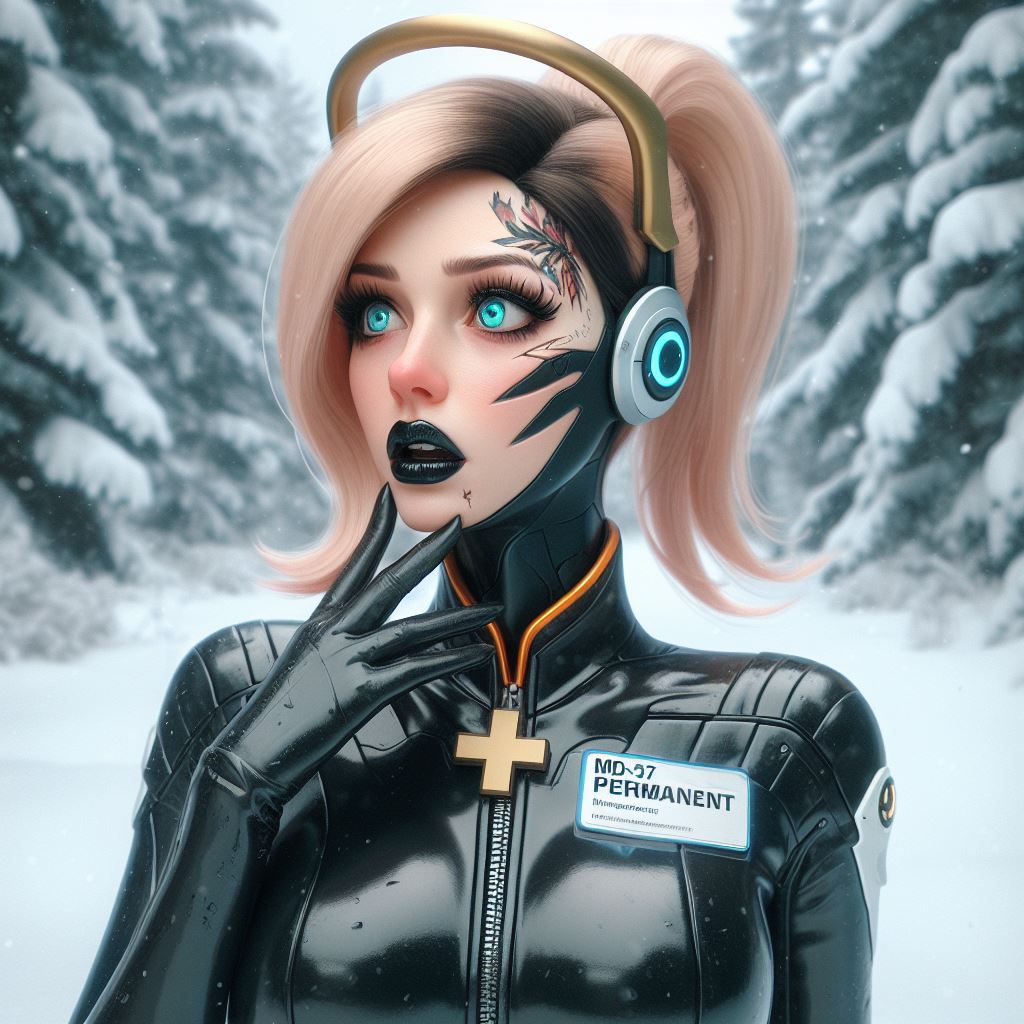 Genderbent Mercy New latex body of changed Mercy by UnMercyFan on DeviantArt