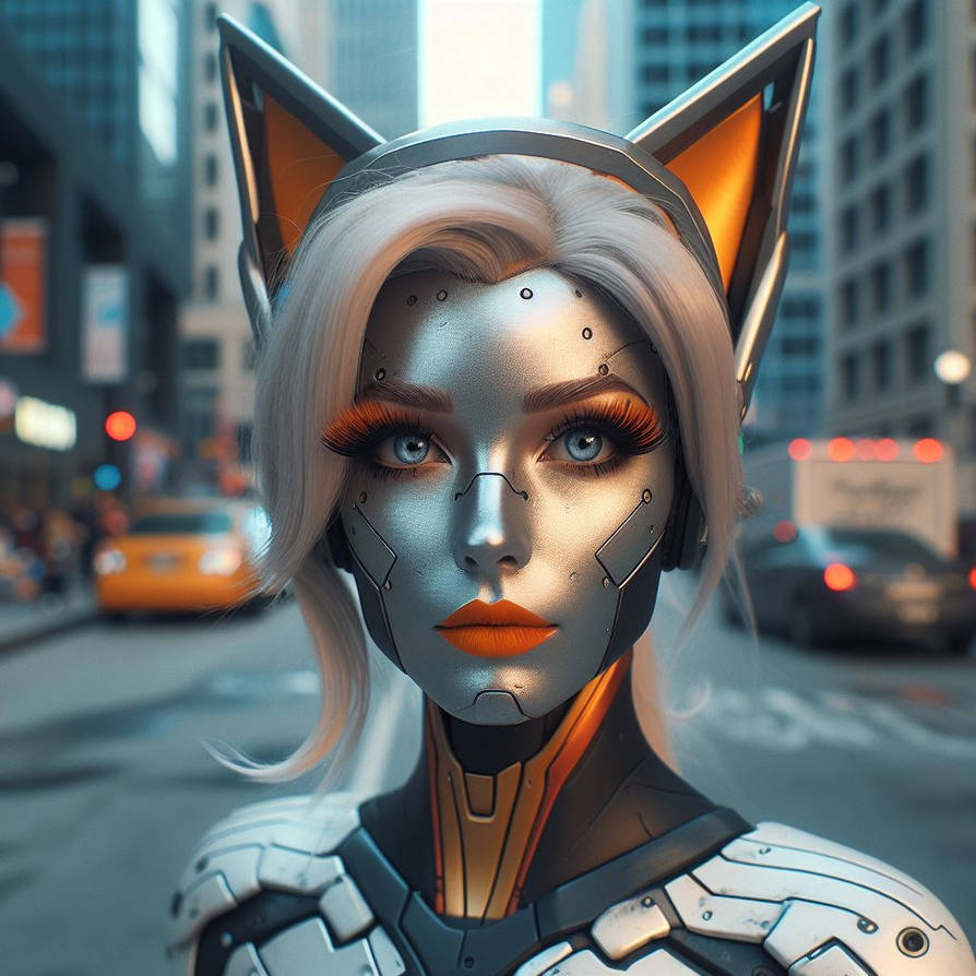 Android fox mercy by UnMercyFan on DeviantArt
