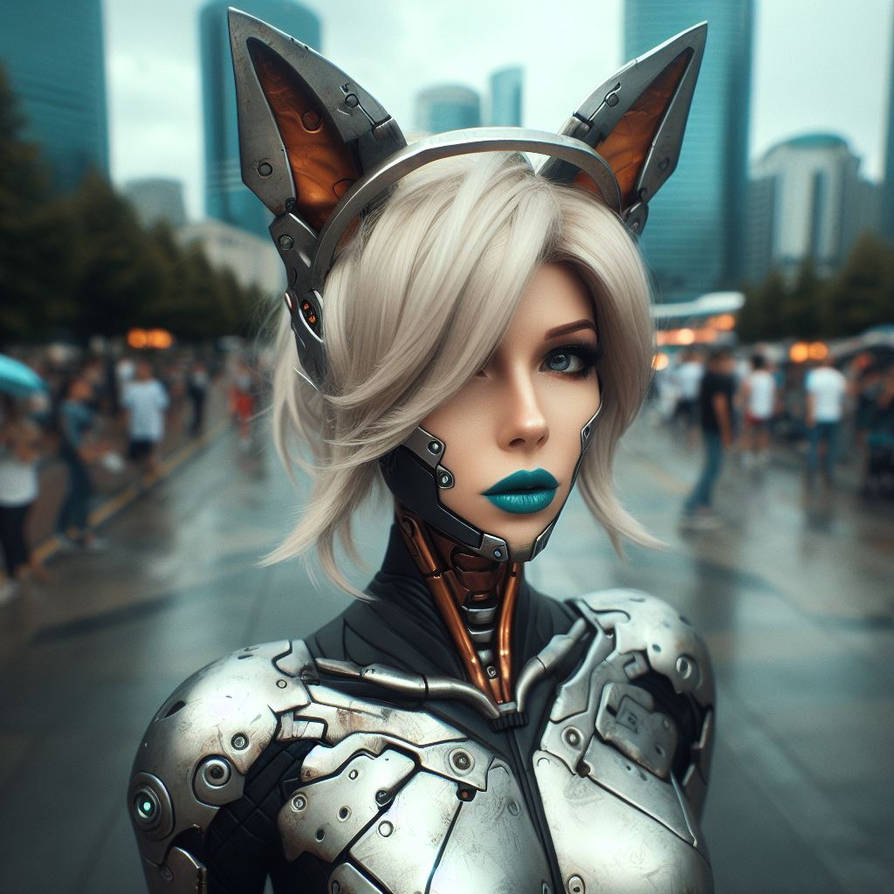 Android fox mercy by UnMercyFan on DeviantArt
