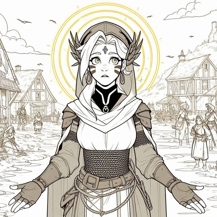 Mercy medieval holy machine by UnMercyFan on DeviantArt