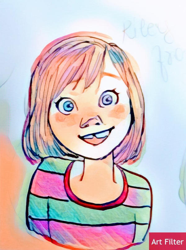 Riley smiling by Style1600 on DeviantArt