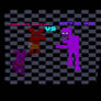 Bonnie and foxy vs purple guy