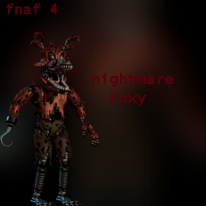 Download Fnaf Scary Nightmare Foxy Wallpaper