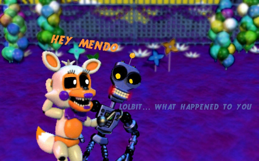 Lolbit, DeeDee and Mendo Preview by SnowySwan on DeviantArt