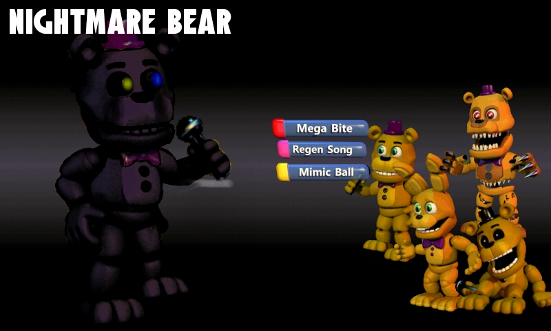 FNAF WORLD THE RETURN TO NIGHTMARE'S FULL VERSION (fan-game) 