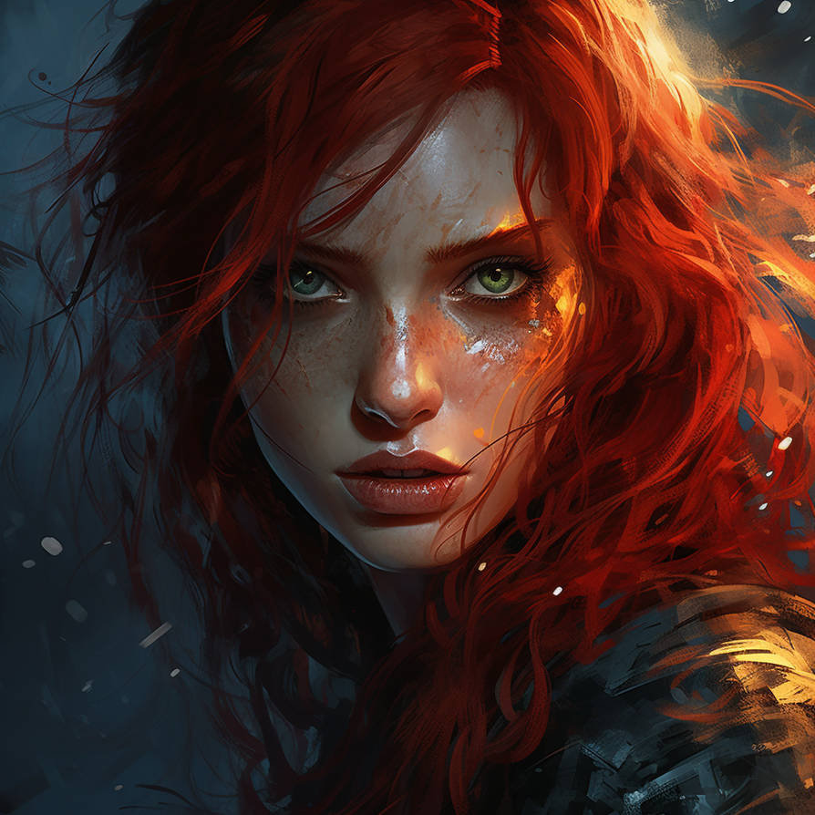 Red Forever Deviantart Red Hair by RedForceFury on DeviantArt