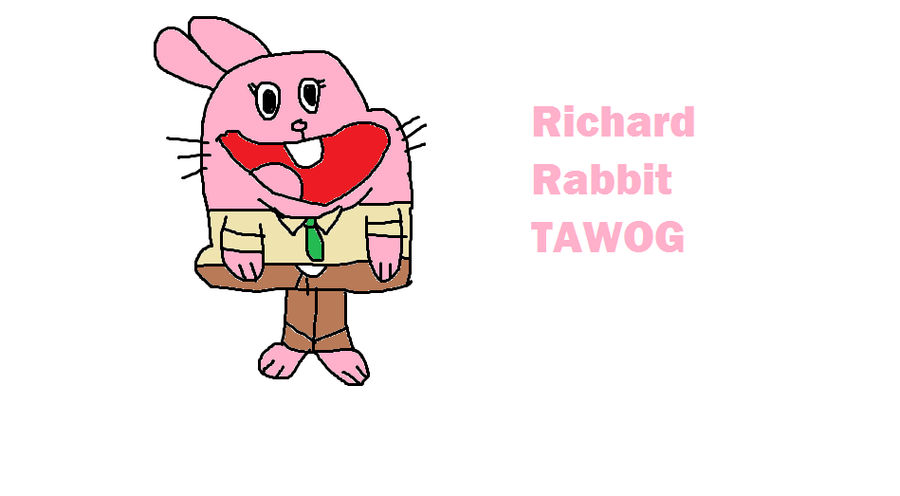 TAWOG Richard Rabbit by Len9 on DeviantArt
