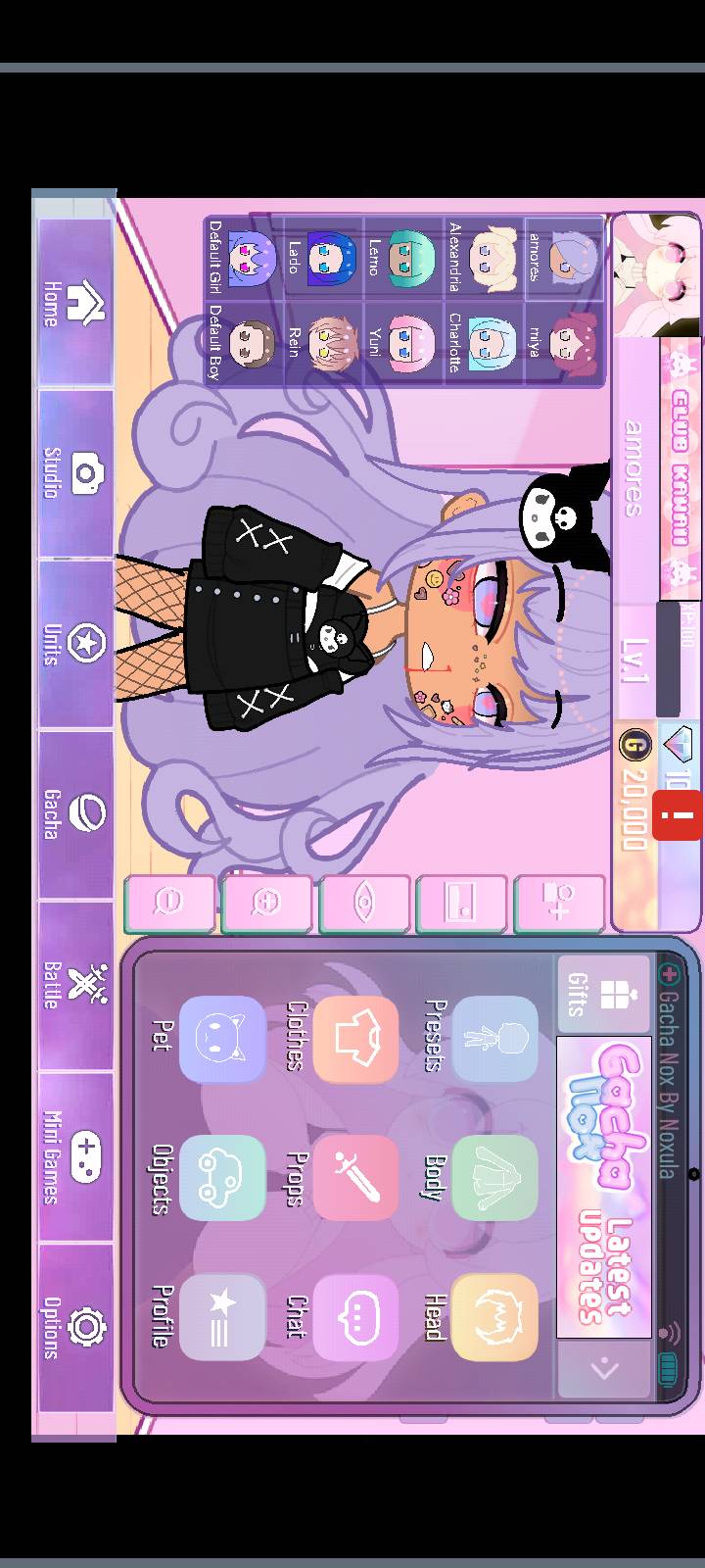 My cute oc gacha neon apk by yusekekirachan on DeviantArt