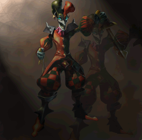 shaco from league of legends by david-timmons-art on DeviantArt