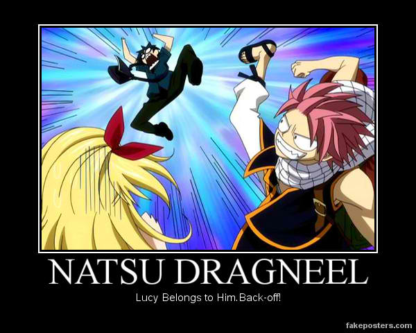 Lucy belongs to Natsu