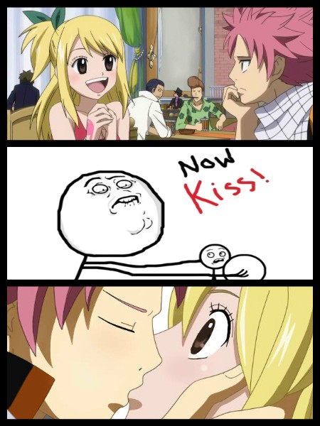 Now Kiss Meme Anime