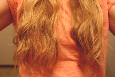 Peach Sorbet and Beach Waves