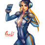 ChunLi. Scifi edition