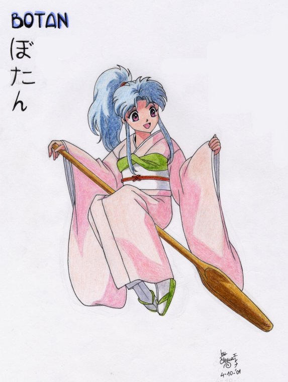 Botan - Yuu Yuu Hakusho by tsuyachan on DeviantArt