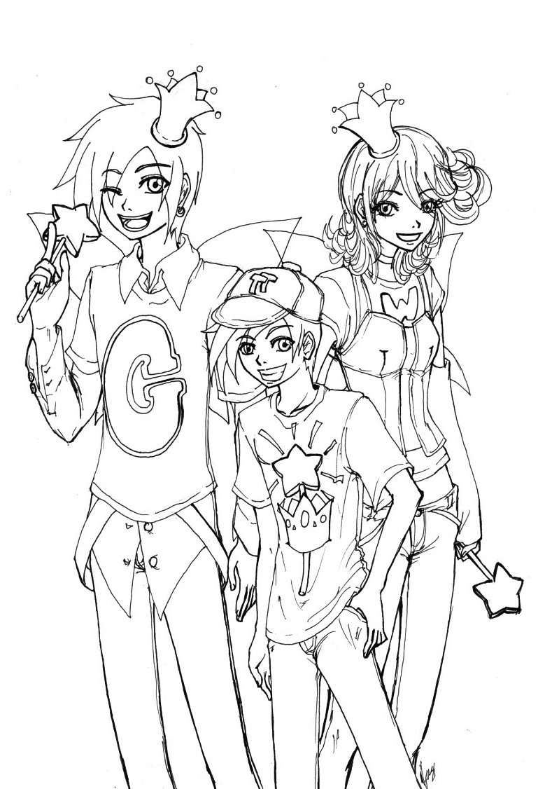 Fairly Odd Whut? Lineart