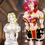 Aphrodite and Thrud from Record of Ragnarok
