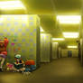 Mabel and dipper in the backrooms