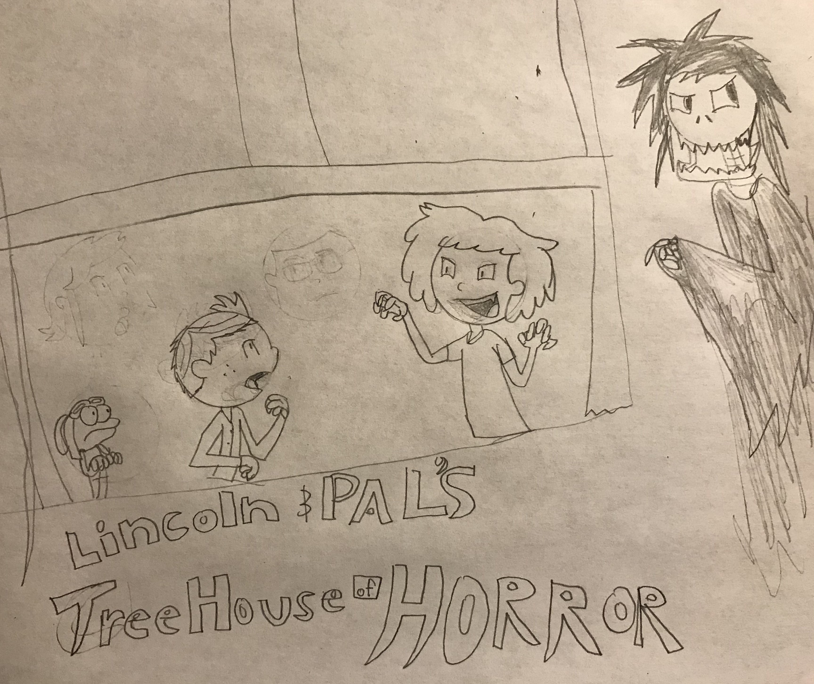 Lincoln pals Treehouse of Horror by GodzillaFanKM14 on DeviantArt