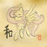 Sumi-e Fluttershy