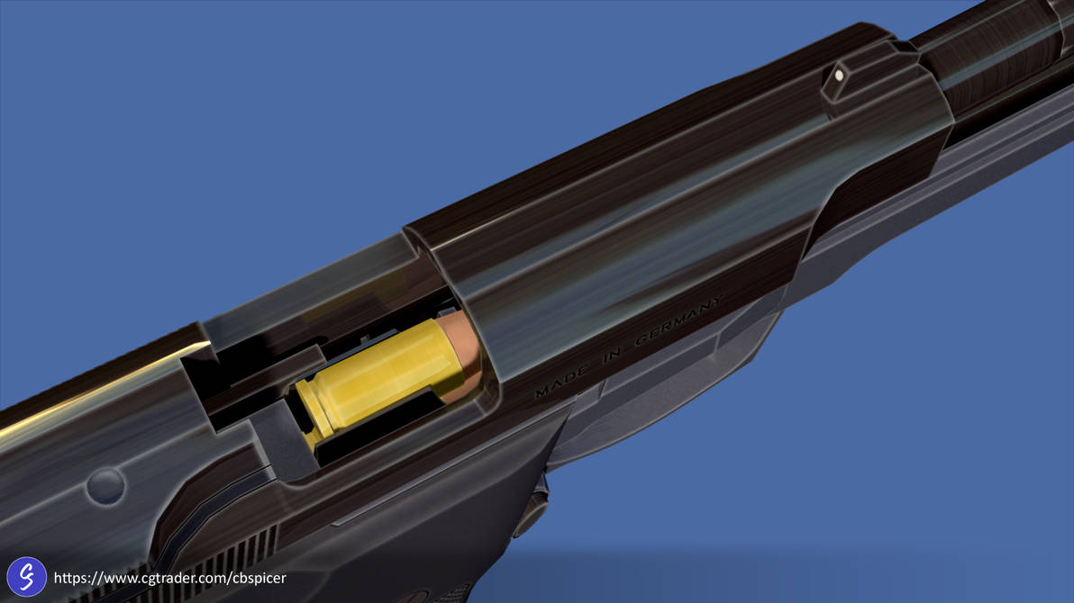 Walther P88 Compact - Render 6 by cbspicer on DeviantArt