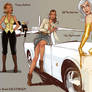 bond girls - goldfinger