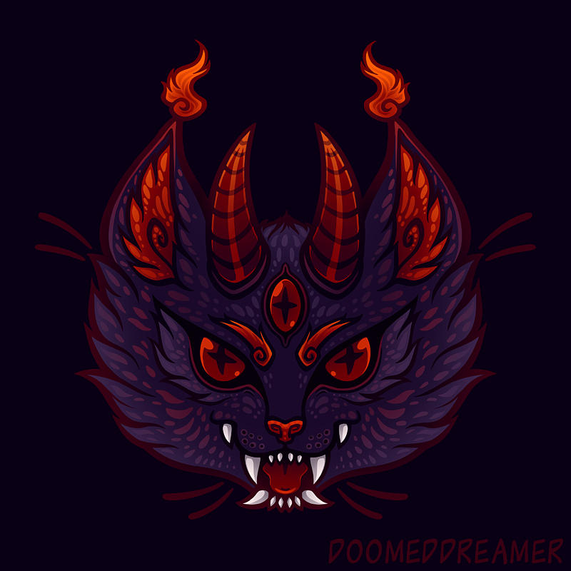 Demon Cat Script Demon Cat by Doomed-Dreamer on DeviantArt