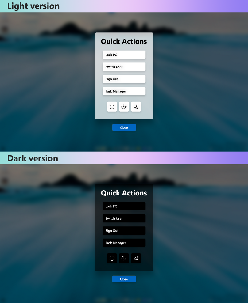 Clear Control Menu Windows Concept // Control+Alt+Delete Menu by Futur3Sn0w on DeviantArt