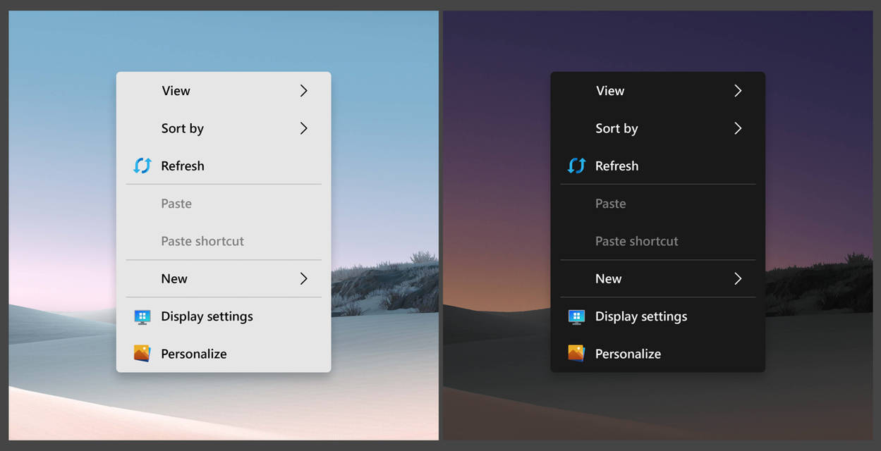 FluentUI Concepts // Desktop Context Menu by Futur3Sn0w on DeviantArt
