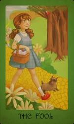 Wizard of Oz Tarot Card