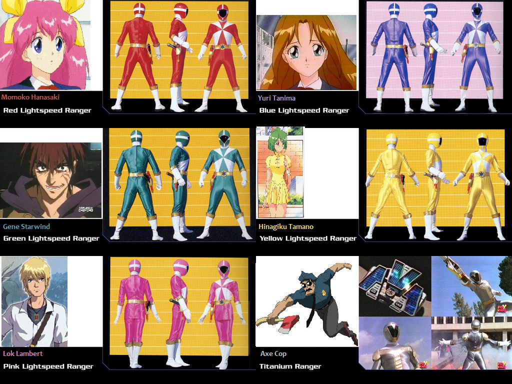 My Rangers - Lightspeed Hyperforce by Towers-of-Obscure on DeviantArt