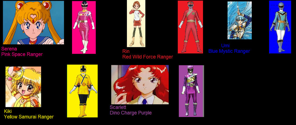 Magical Girl Rangers for AlexMinazukiBC6 by Towers-of-Obscure on DeviantArt