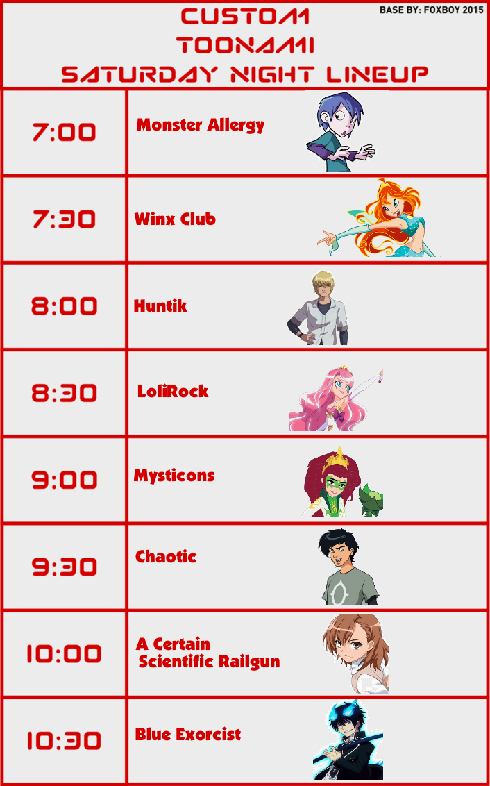 Toonami Schedule 2025 Amie Roselin