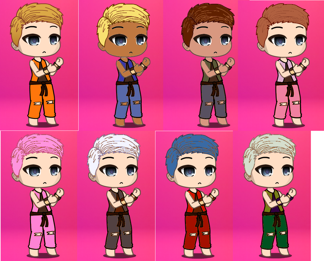 KOF Resurrection - Ryo colors by Towers-of-Obscure on DeviantArt