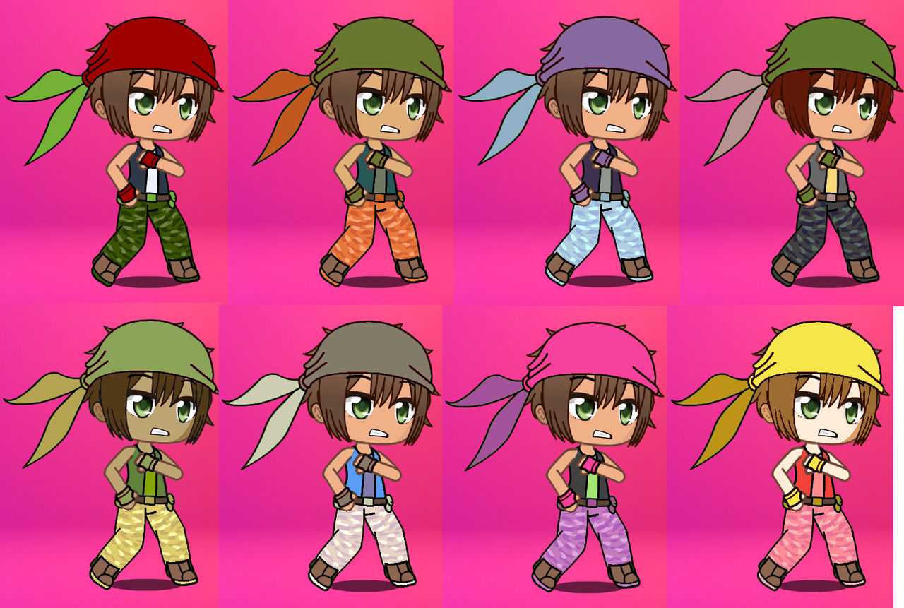 KOF Resurrection - Ralf colors by Towers-of-Obscure on DeviantArt
