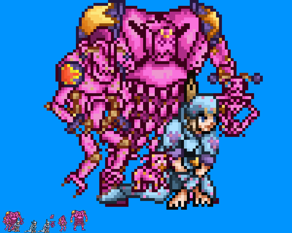 Tusk act 4 From Jojo's bizarre adventure : r/PixelArt