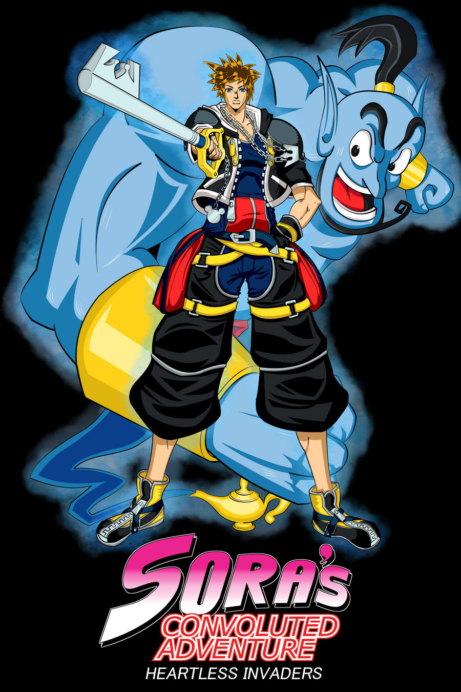 Sora's Convoluted Adventure: Heartless Invaders by return-null on DeviantArt