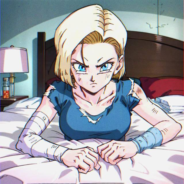 Android 18 Ripped Clothing Android 18 in Bedroom #3 torn clothes by VidelSatanYB on DeviantArt