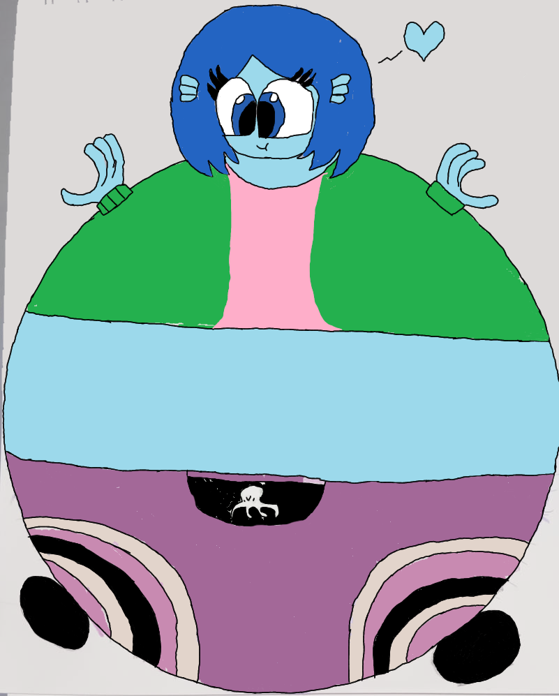 Ruby Gillman Inflated a color by sonicelpr on DeviantArt