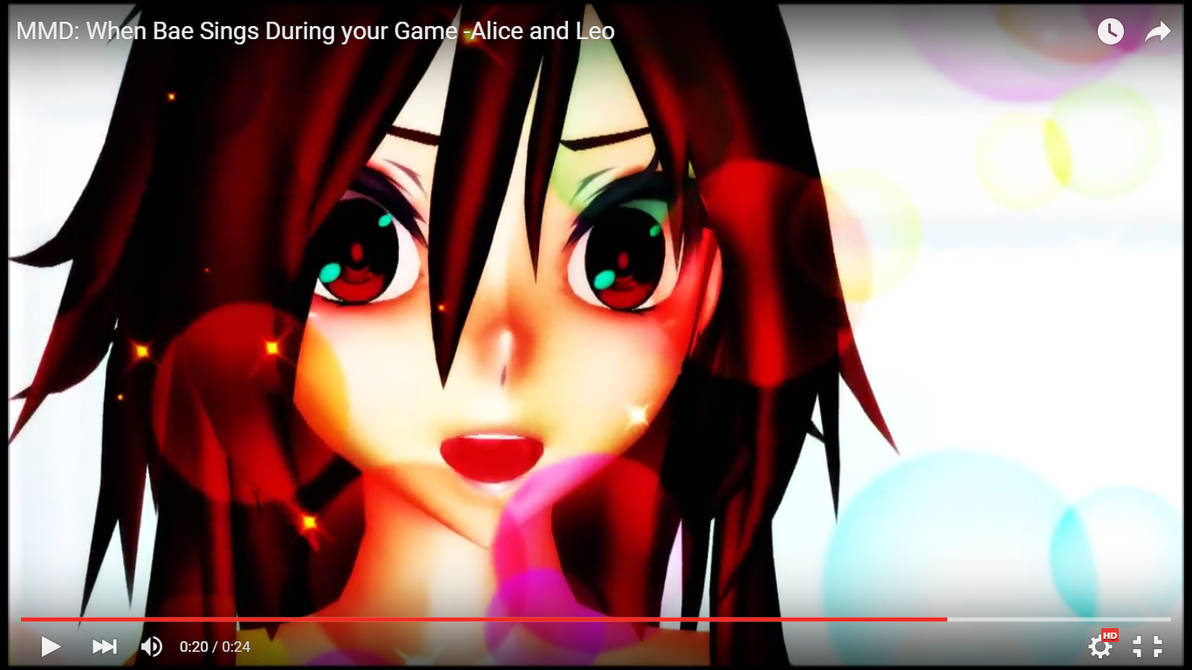 Bae Mmd Model MMD When Bae Sings During your Game -Alice and Leo by key-board-warrior ...