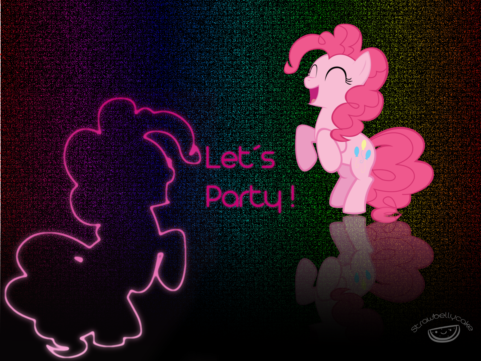 Pinkie Pie Let's Party! Wallpaper