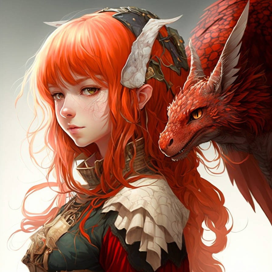 Dragon Girl IV by EleazatLR on DeviantArt